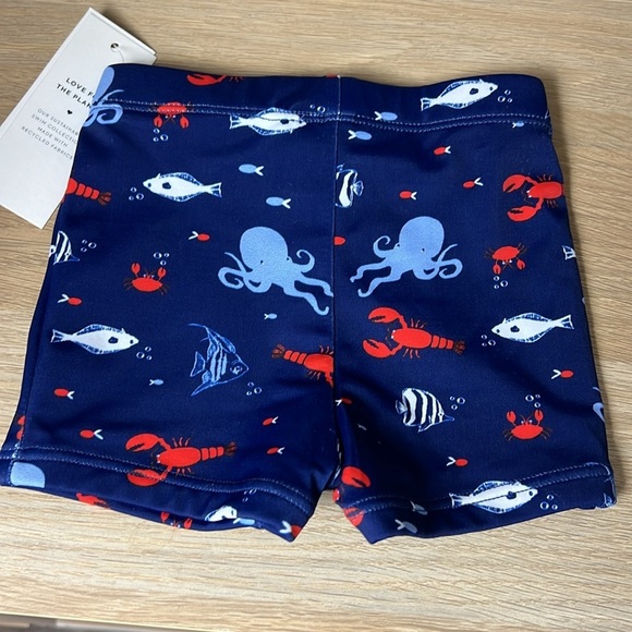 Janie and Jack Baby Boys Swim Trunks - Picture 2 of 2
